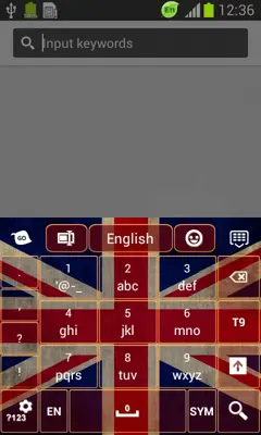 UK Keyboard android App screenshot 0