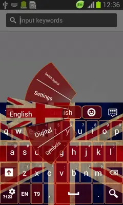 UK Keyboard android App screenshot 3